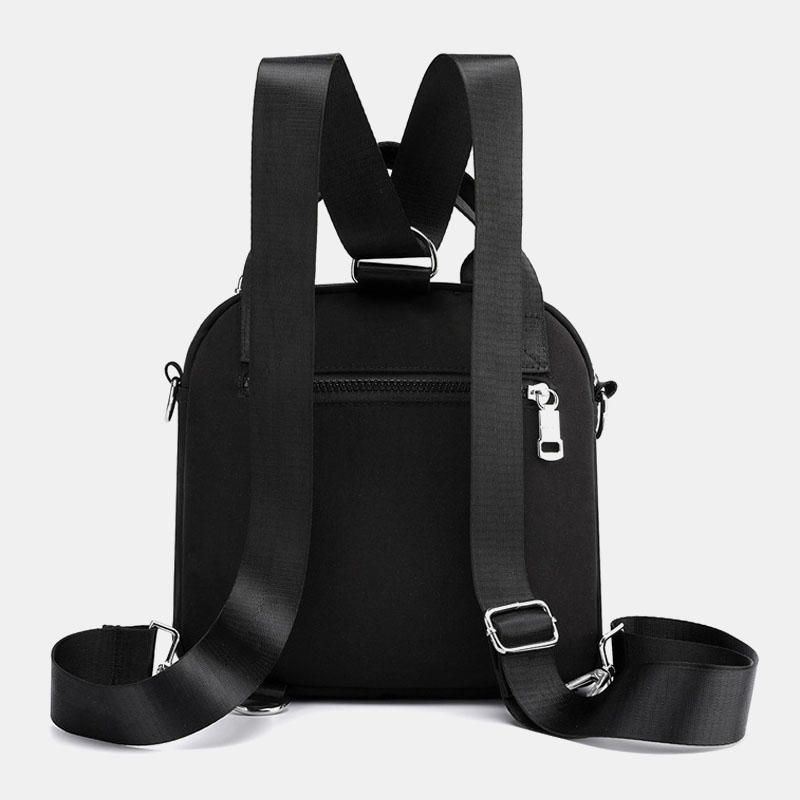 Naisten Nylon Muoti Brodeerattu Crossbody Laukku Olkalaukku Käsilaukku