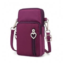 Naisten Nylon Vedenkestävä Crossbody Laukku