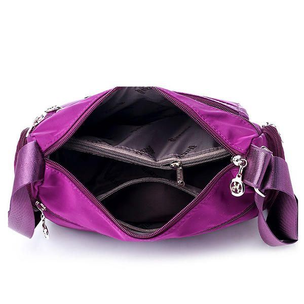 Naisten Nylon Vedenpitävä Crossbody Olkalaukku Rennon Alkuperäinen Laukku