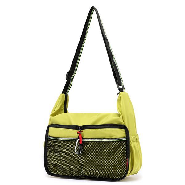 Naisten Nylon Vedenpitävä Kevyt Päivittäinen Urheilu Olkalaukku Crossbody Laukku