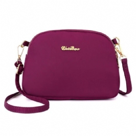 Naisten Nylon Vedenpitävä Solid Casual Muoti Olkalaukku Kuorilaukku Kytkinlaukku Crossbody Bag