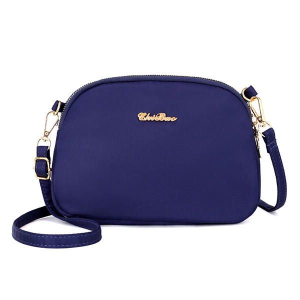 Naisten Nylon Vedenpitävä Solid Casual Muoti Olkalaukku Kuorilaukku Kytkinlaukku Crossbody Bag