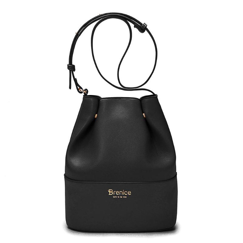 Naisten Patchwork Bucket Bag Suurikokoinen Laukku