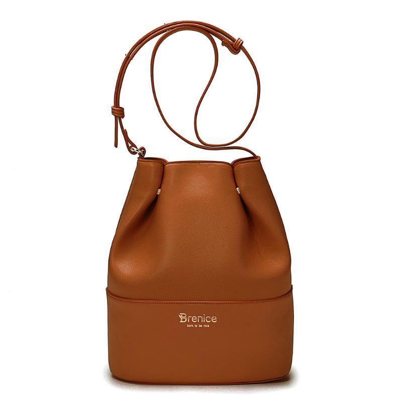 Naisten Patchwork Bucket Bag Suurikokoinen Laukku