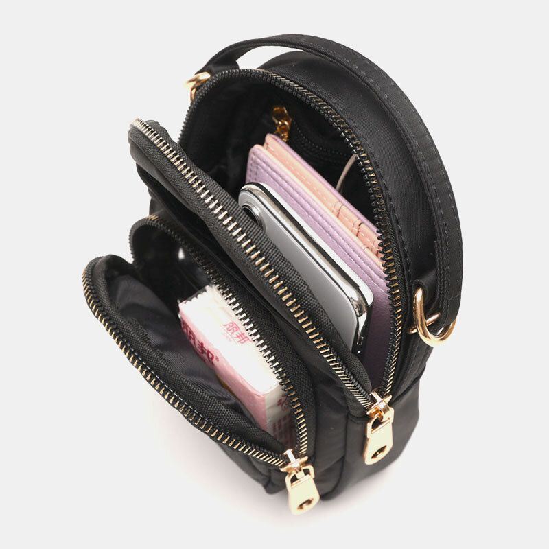 Naisten Pieni Minipuhelinlaukku Crossbody Laukku Olkalaukku Ulkokäyttöön