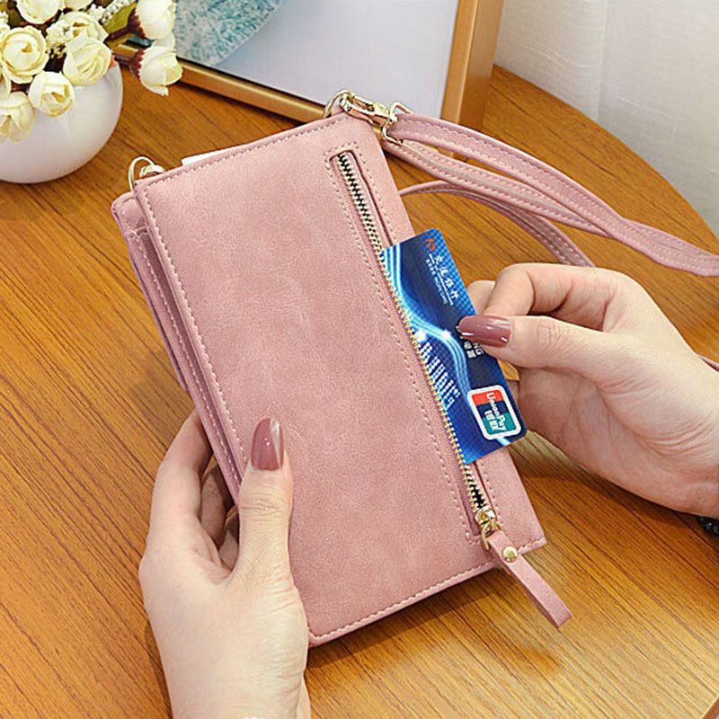 Naisten Pieni Pieni Puhelinlaukku Korttipidike Lompakko Olkalaukku Crossbody-laukku