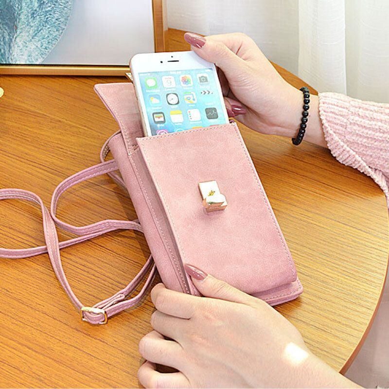 Naisten Pieni Pieni Puhelinlaukku Korttipidike Lompakko Olkalaukku Crossbody-laukku