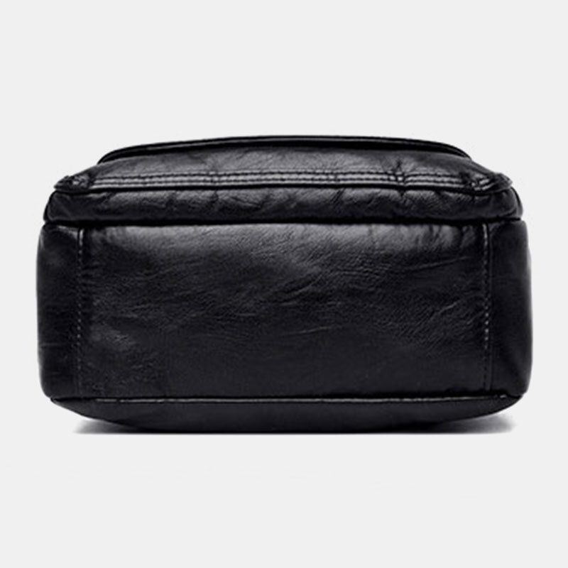 Naisten Pu Nahka Suuri Tilavuus Monitaskuinen Rento Crossbody Laukut Olkalaukku
