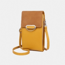 Naisten Pu-nahkainen Multi-carry Muoti Rennossa Puhelinlaukku Cross Body Bag