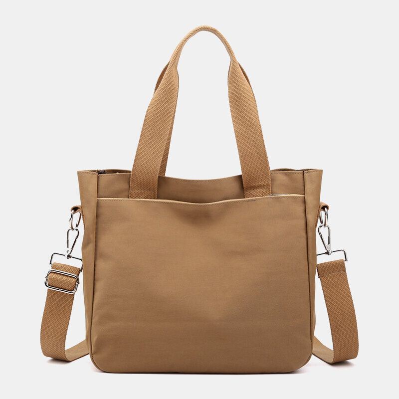 Naisten Rento Kevyt Laukku Kiinteä Suuri Tilavuus Käsilaukku Crossbody Laukku