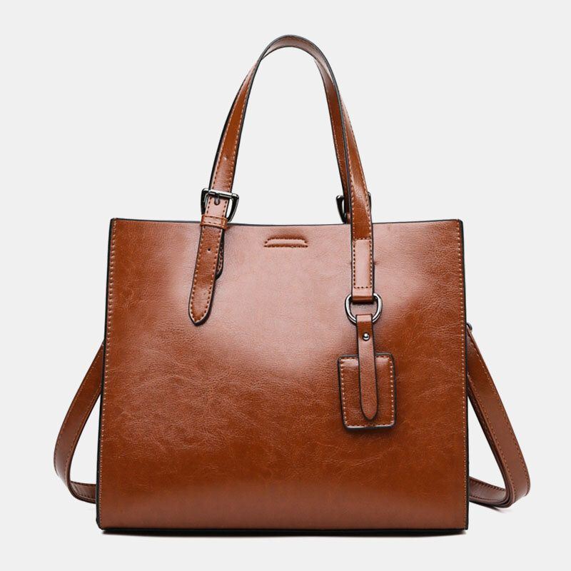 Naisten Retro Suurikokoinen Crossbody Laukku Käsilaukku Laukku