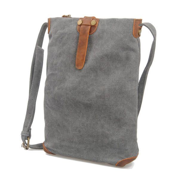 Naisten Retrokangas Aitoa Nahkaa Käsilaukut Rento Olkalaukut Crossbody Laukut