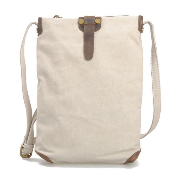 Naisten Retrokangas Aitoa Nahkaa Käsilaukut Rento Olkalaukut Crossbody Laukut
