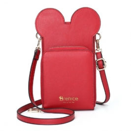 Naisten Söpö Eläinten Puhelinlaukku Kiinteä Crossbody Laukku