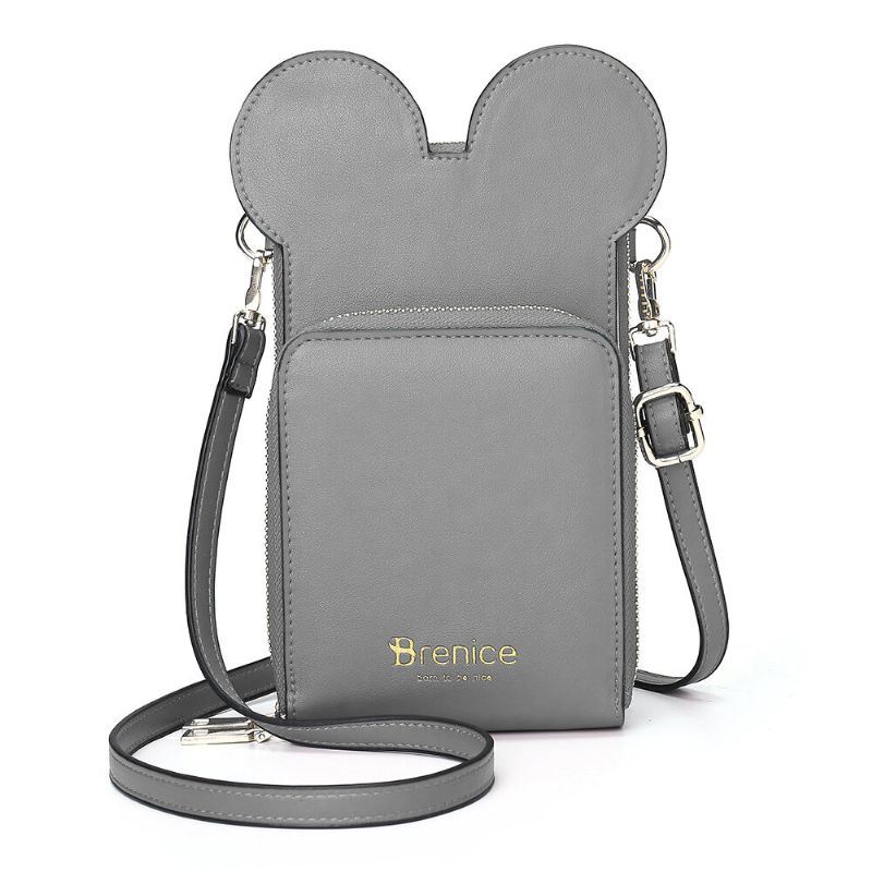 Naisten Söpö Eläinten Puhelinlaukku Kiinteä Crossbody Laukku