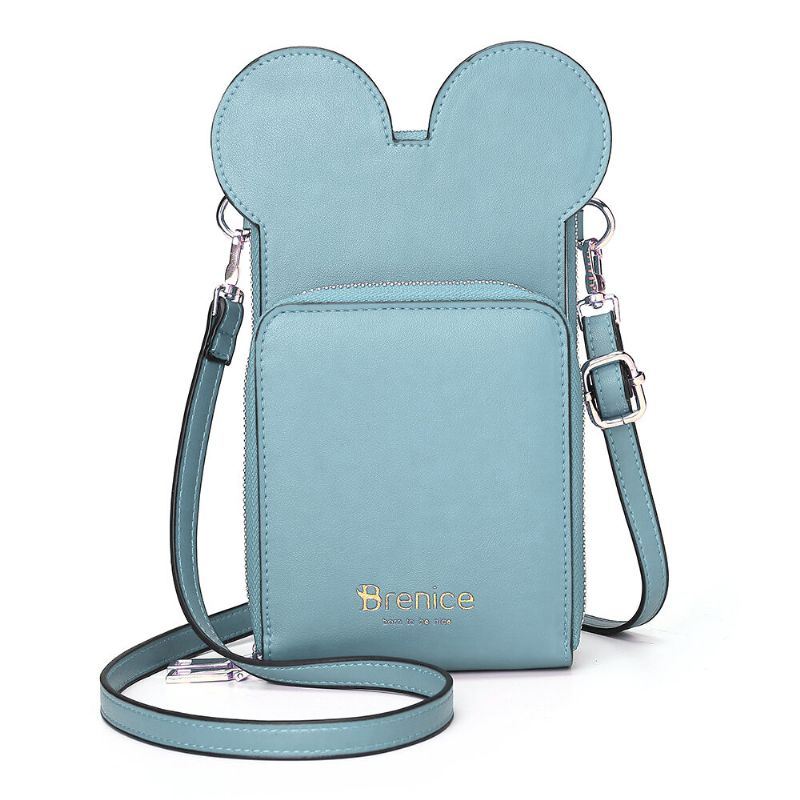 Naisten Söpö Eläinten Puhelinlaukku Kiinteä Crossbody Laukku