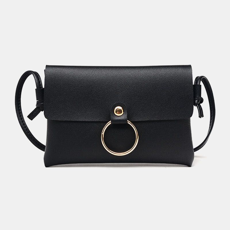 Naisten Solid Casual Pu Mini Small Phone Laukku Crossbody Bag Olkalaukku