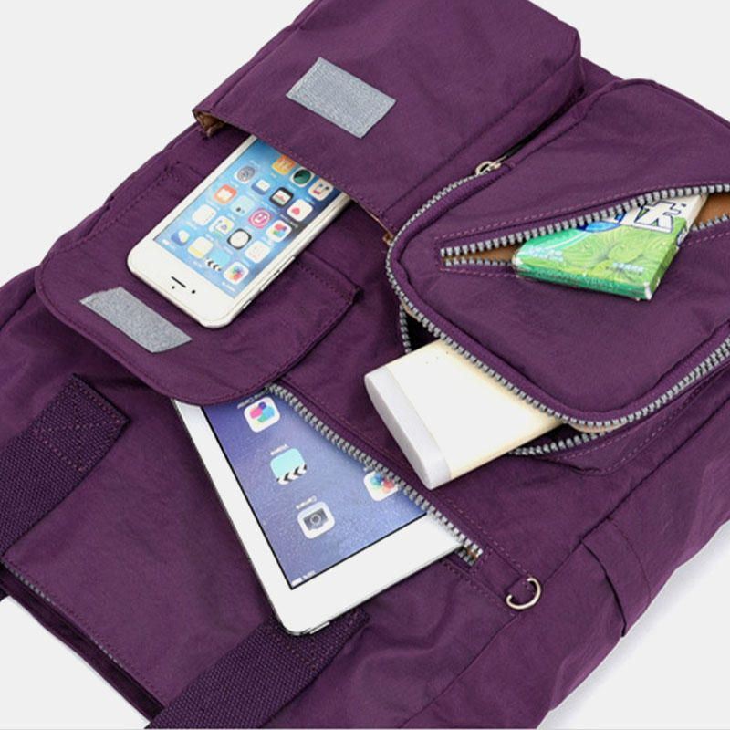 Naisten Suurikokoinen Nailoninen Käsilaukku Crossbody Laukku