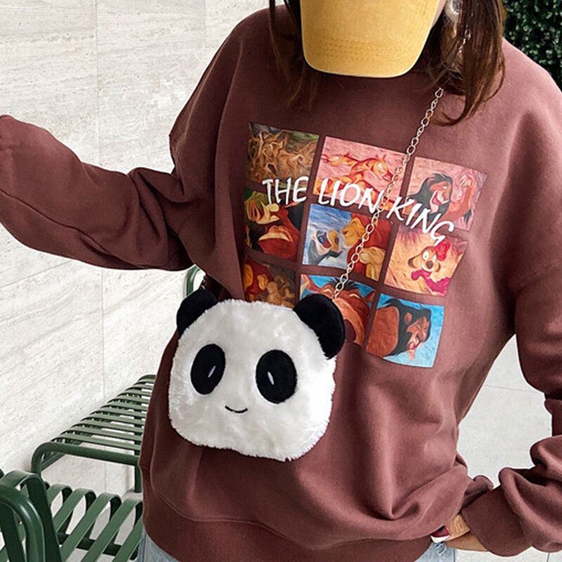 Naisten Talviolympialaiset Peking 2022 Söpö Panda Crossbody Bag Olkalaukku