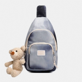 Naisten Urheilu Pysty Tyyli Muoti Kontrasti Väri Pieni Rintalaukku Olkalaukku Cross Body Bag Naisille