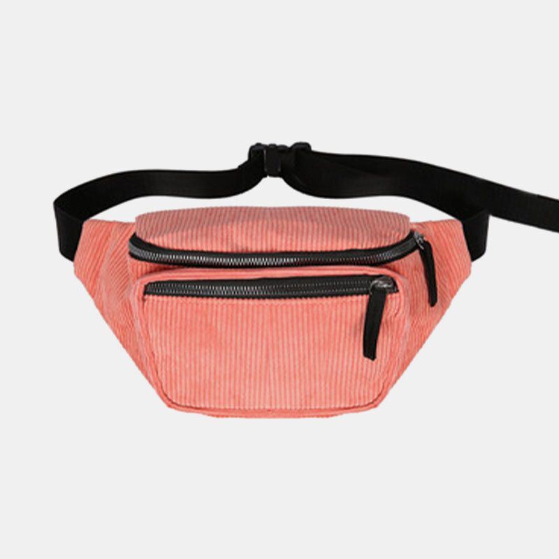 Naisten Vakosametti Retro Solid Color Rento Muoti Crossbody Laukku Rintalaukku Olkalaukku