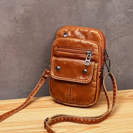 Naisten Vintage Pieni Olkalaukku Crossbody Bag Puhelinlaukku