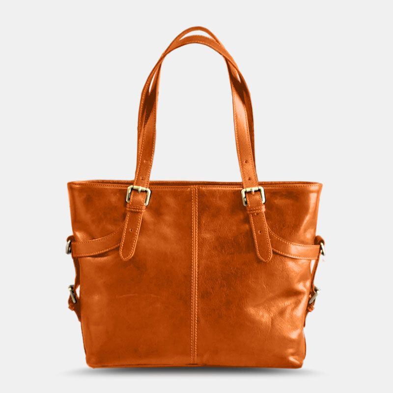 Naisten Vintage Suuri Kapasiteetti Vedenpitävä Crossbody-laukku Keinonahkainen Vaihdettava Olkalaukku