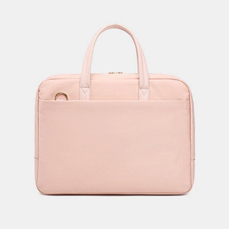 Naisten Yksinkertainen 13.3/14/15.6 Tuuman Kannettavan Tietokoneen Crossbody-laukku Moniosastoinen Varkaudenesto Kevyt Käsilaukku
