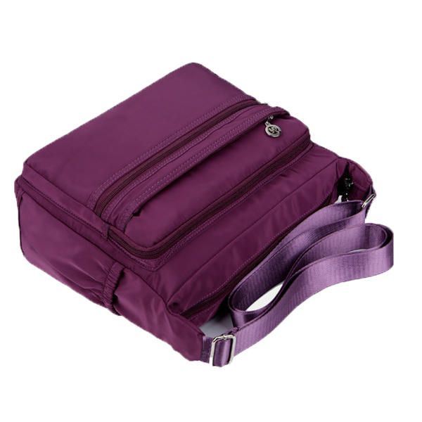 Suuri Kapasiteetti Naisten Vedenpitävä Nailoninen Olkalaukku Crossbody Laukku
