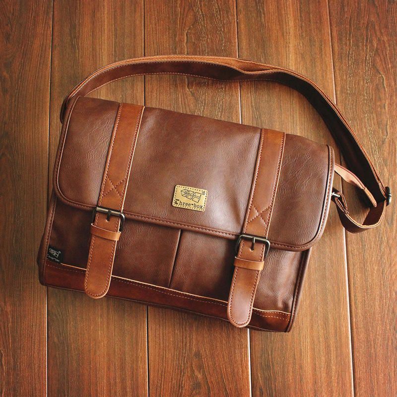 Suuri Tilavuus Rento Matkalaukku Crossbody-laukku Miehille