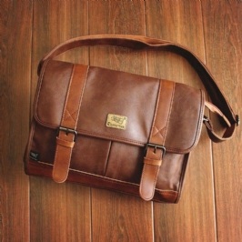 Suuri Tilavuus Rento Matkalaukku Crossbody-laukku Miehille