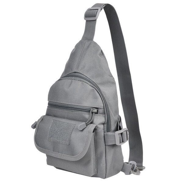 Vedenpitävä Nailoninen Crossbody Laukku Ulkokäyttöön Olkalaukku Rento Rintalaukku Miehille