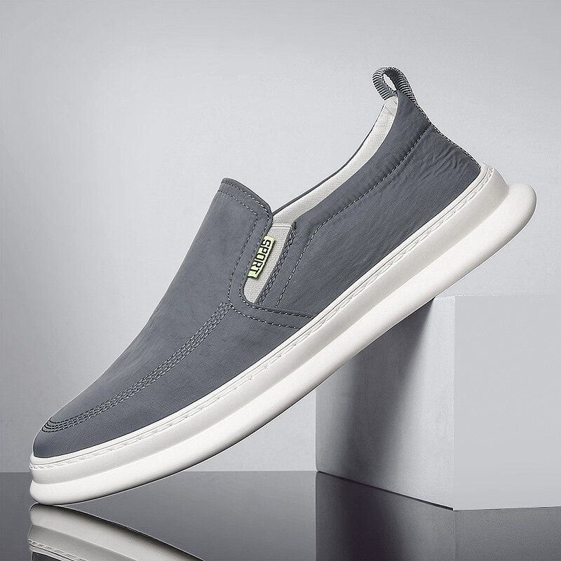 Miesten Jääsilkkikankaasta Hengittävät Ajokengät Slip On Skate Sneakers
