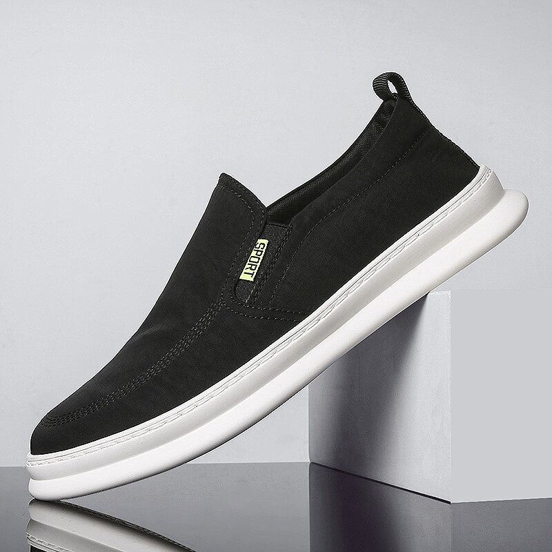 Miesten Jääsilkkikankaasta Hengittävät Ajokengät Slip On Skate Sneakers