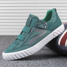 Miesten Kangas Hengittävä Slip Resiatant Pehmeä Pohja Matala Top Casual Tennarit