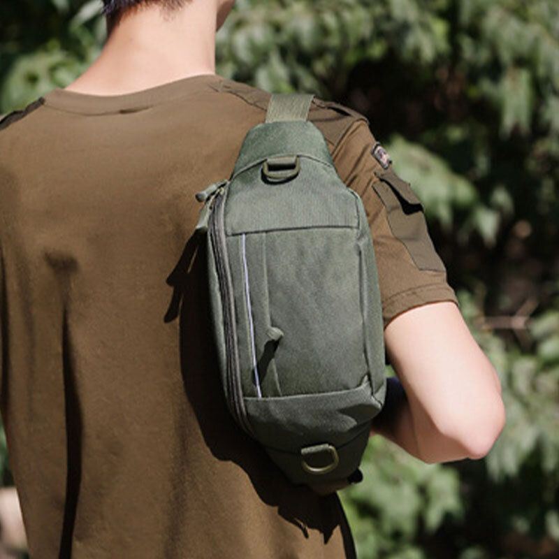 Miesten Naamiointi Multi-carry Tactical Travel Urheilu Vyötärölaukku Olkalaukku Rintalaukku