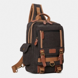 Miesten Oxford Monitaskuinen Vedenpitävä Rintalaukku Ulkoilu Monitoiminen Varkaudenesto Crossbody Laukku