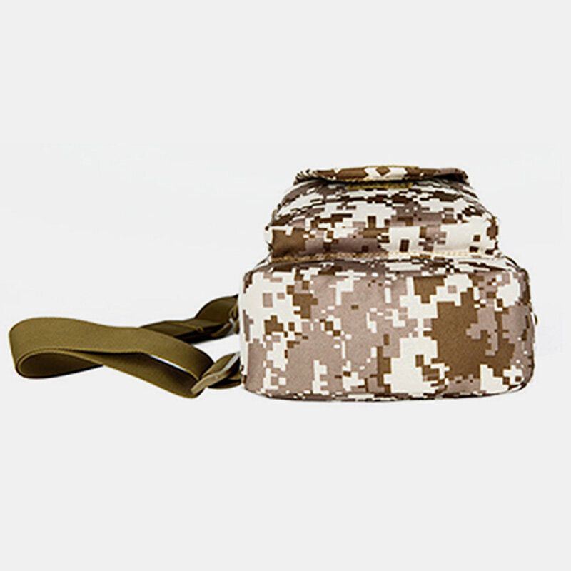 Miesten Oxford Vedenpitävä Monitaskuinen Tactical Sling Crossbody Laukku Rintalaukku Sling Bag