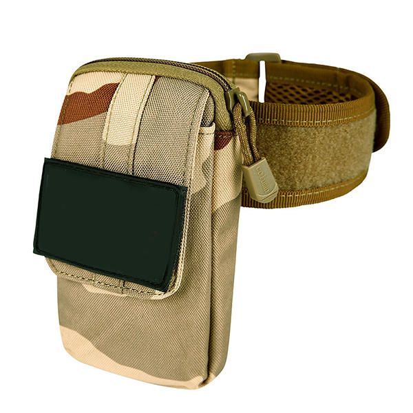 Miesten Nylon Tactical Käsilaukku Molle Edc Pussi Matkapuhelimen Kukkaro Vyö Vyölaukku
