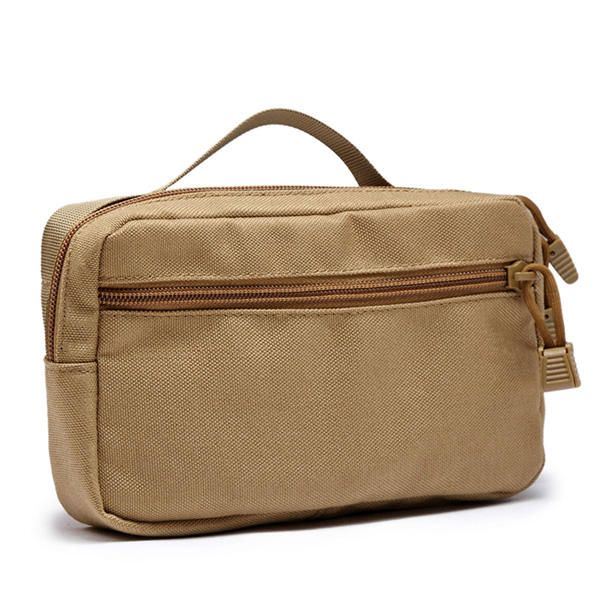 Miesten Nylon Vedenpitävä Kevyt Toiminnallinen Ulkoilu Puhelimen Laukku Toolkit Clutch Laukut