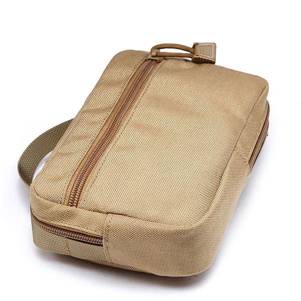 Miesten Nylon Vedenpitävä Kevyt Toiminnallinen Ulkoilu Puhelimen Laukku Toolkit Clutch Laukut