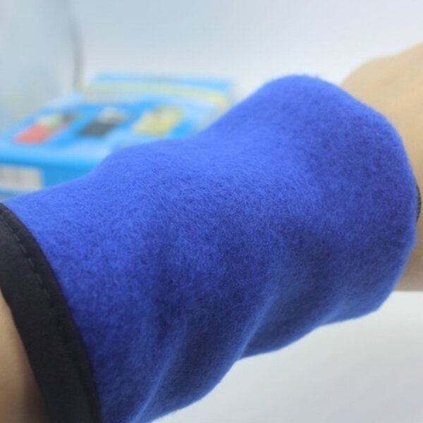 Miesten Rannelompakko Pussi Band Fleece Vetoketju Juoksu Matka Kuntosali Pyöräily Turvallinen Urheilu Rannelompakko