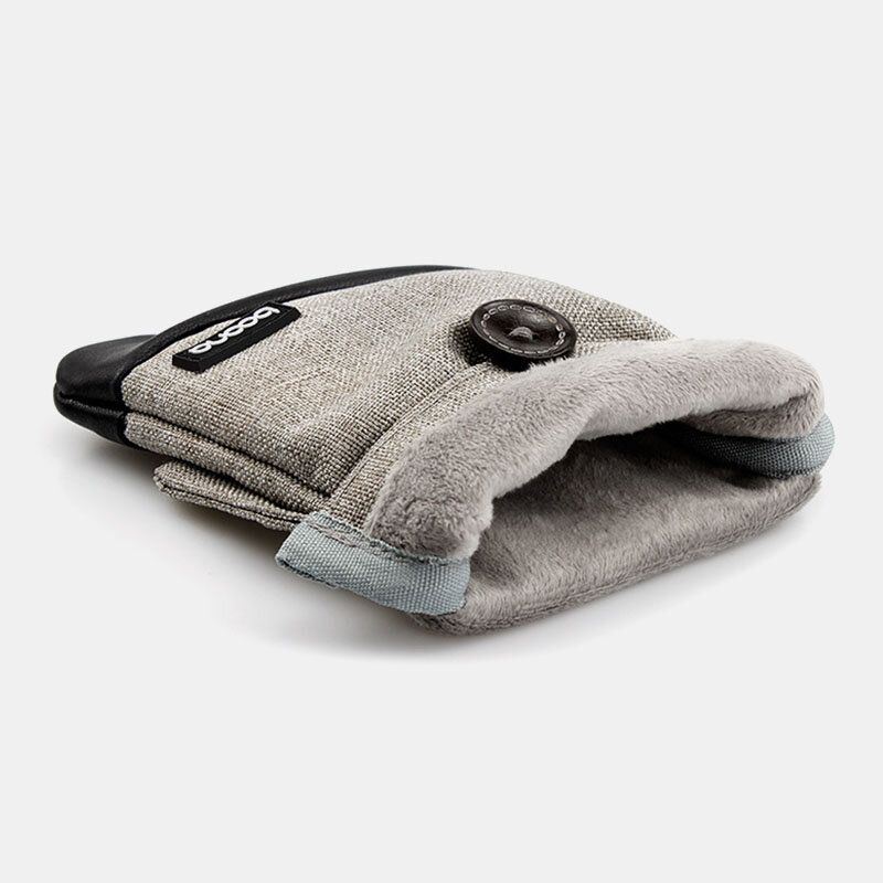 Miesten Unisex Oxford Pu Nahka Kannettava Pölytiivis Vedenpitävä Mobile Power Headset Laukku Puhelin Power Bank Säilytyslaukku Kytkinlaukut