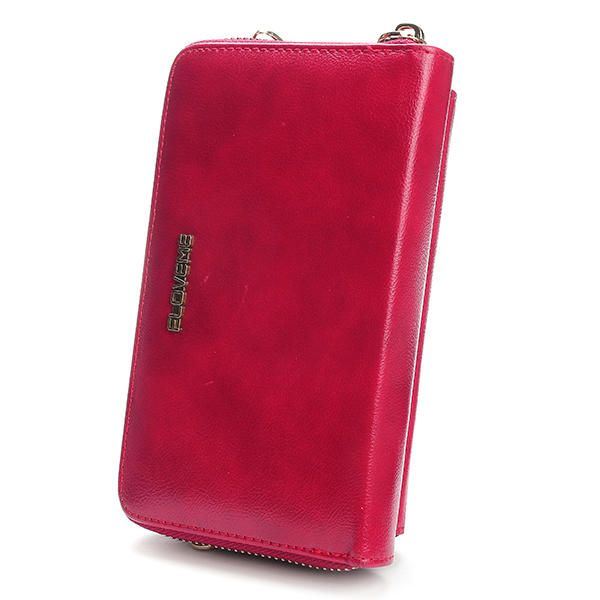 Naisten 5.5 Tuuman Matkapuhelinlompakko Pu Nahkainen Kytkinlaukku Crossbody Laukku