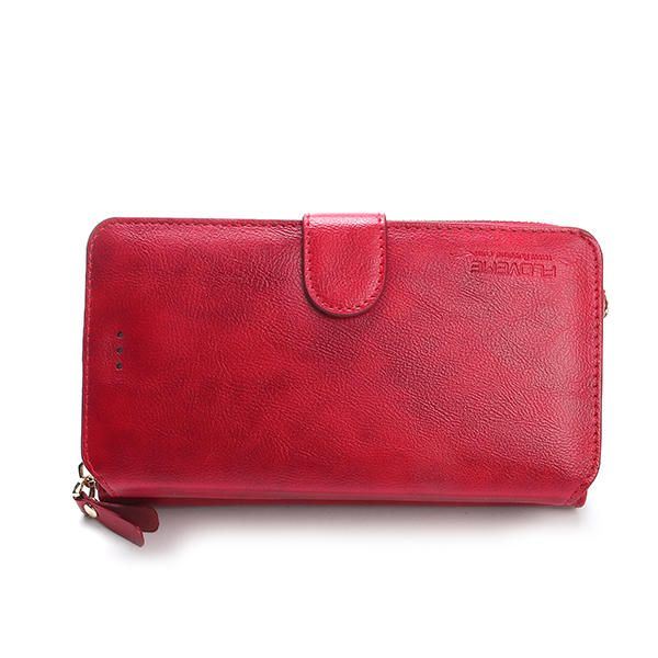 Naisten 5.5 Tuuman Matkapuhelinlompakko Pu Nahkainen Kytkinlaukku Crossbody Laukku