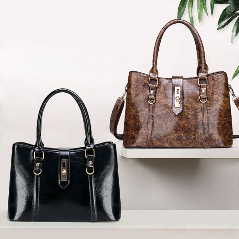 3 Kpl Naisten Rento Suuri Kapasiteetti Vintage Monitoimikäsilaukku Crossbody Laukku