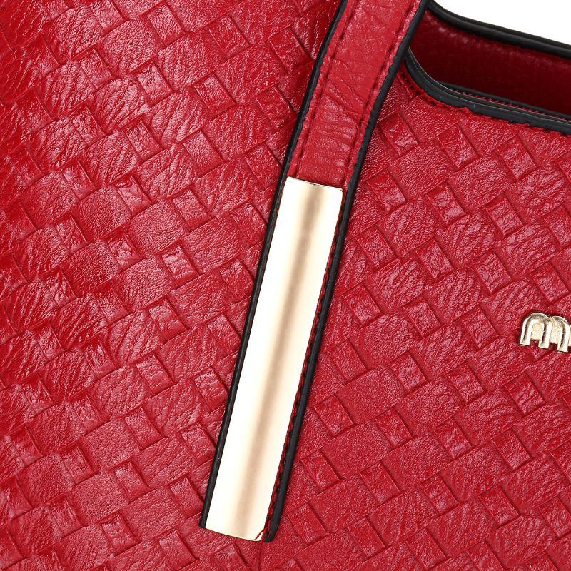 3kpl/setti Naisten Nahkalaukku Käsilaukku Olkalaukku Crossbody Bag