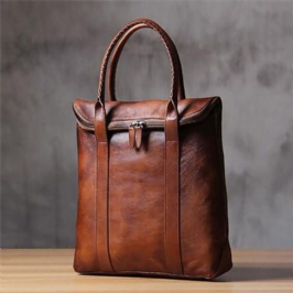 Miesten Pu Nahka Yksivärinen Retro Business Style 13.3 Tuuman Muodikas Kannettavan Tietokoneen Laukku Salkku Käsilaukku