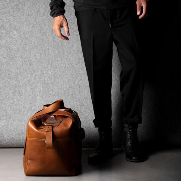 Miesten Solid Casual Monitoimilaukku
