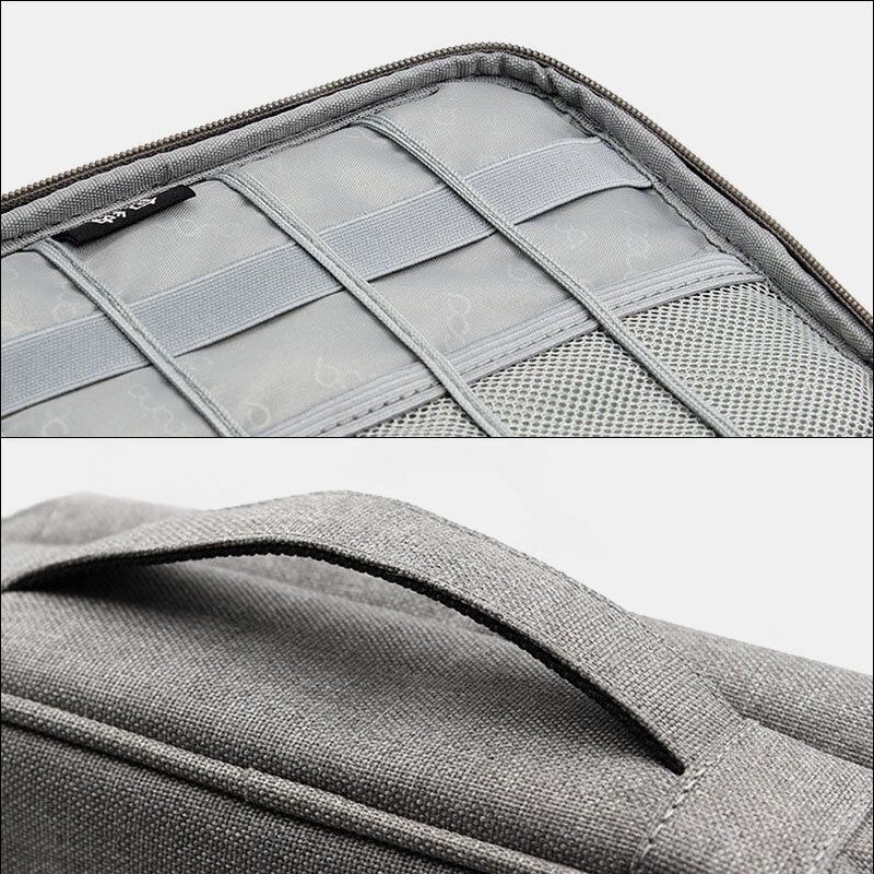 Miesten Unisex Oxford Suuren Kapasiteetin Monitoimikuulokkeet Data Line Säilytyslaukku Power Bank Kiintolevyn Suojakotelo Käsilaukut